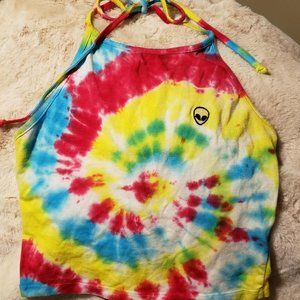 Tie Dye Halter Top